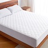 Single Mattress Protector Fits upto 30cm Deep 100% Microfiber Quilted