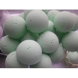 Spa Pure Shea Bath Bombs: Spa Girl 14 Bath Bomb Fizzies with Shea Butter, Ultra Moisturizing ...Great for Dry Skin (Ginger Lime)