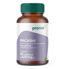Macashi Maca  Shiitake (60 Caps) Pronat Natural                                                                                                       