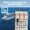 HYTWEDO Cruise Magnetic Door Organizer with Hooks, 15 Large Pockets,