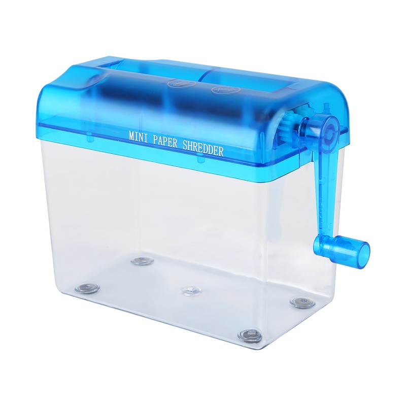 A6 Portable Mini Manual Paper Cut Shredder for Office Home