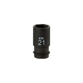 Kyoto Tool (KTC) Impact Wrench Socket BP4M11TP, Opposite Side Dimensions: 0.4 x Insertion Angle: 0.5 x Total Length: 2.0 inches (11 x 12.7 x 52 mm), Semi-Deep Thin