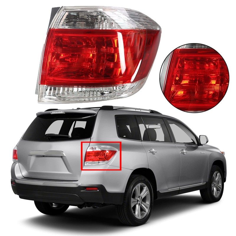 munirater Right Tail Light Passenger Side Rear Tail Lamp Assembly