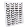 Parriparri 6D False Eyelashes Fluffy Dramatic 20 Pairs Natural Eyelashes