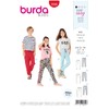 Burda Sewing Pattern 9300 - Childrens Jogging Pants 122-164cm