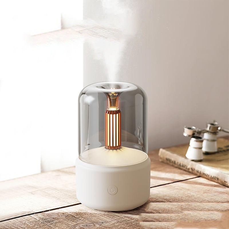 Candlelight Lamp Aromatherapy Machine Cold Air Aromatherapy Diffuser Automatic Shutdown