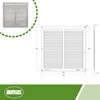 Amig - Square Aluminium Grille with Mosquito Net | Vents