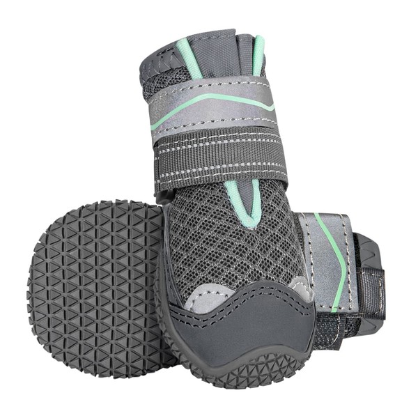 SlowTon Dog Shoes Paw Protection, Pack of 2 Breathable Dog