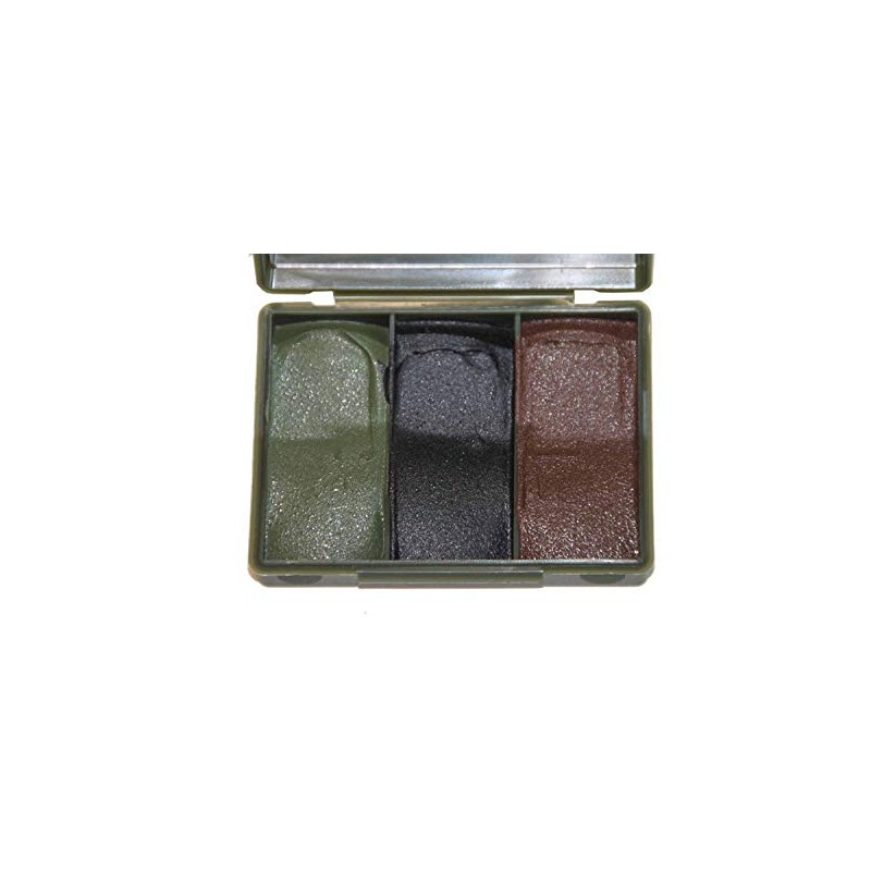 Camouflage Cream 3 Colours Black Olive Brown NATO Approved Chameleon