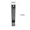 ICEYLI Large Nail Clippers Set,2 Pcs Premium Stainless Steel Fingernail