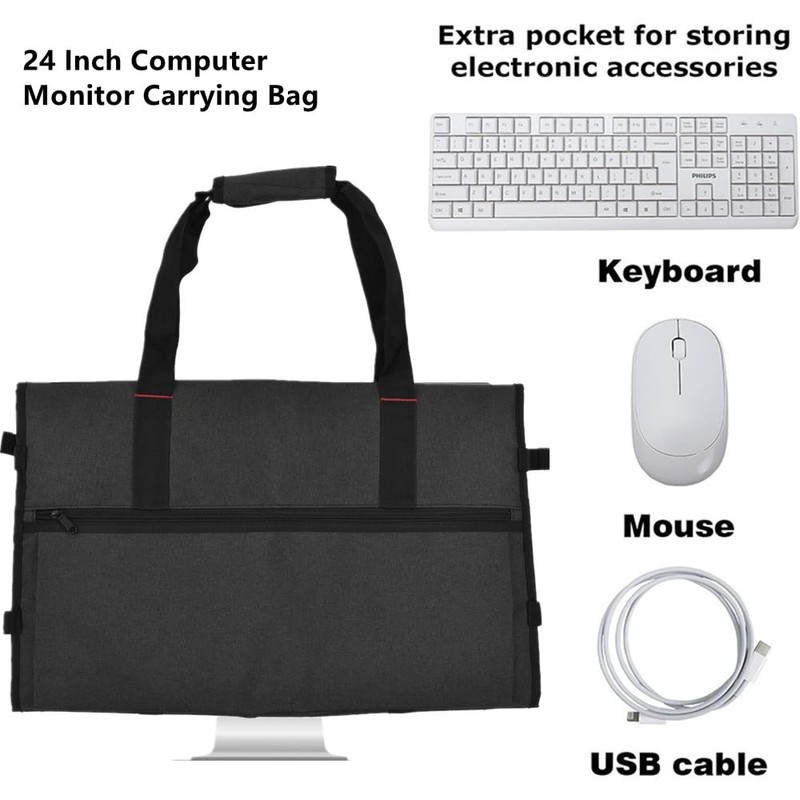 YOPOTIKA Protective Case for 24 Inch LCD Screens 70 x