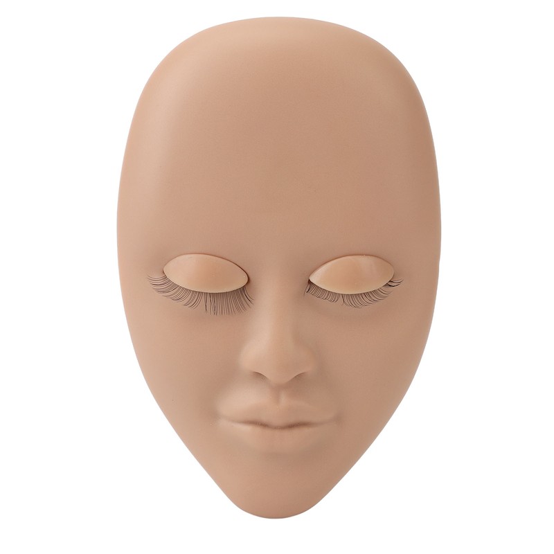 3pcs Lash Mannequin Head Eyelash Extension Practice Doll Head with