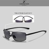 KINGSEVEN Retro Stylish Polarised Sunglasses for Men, Ultralight Memory Temples