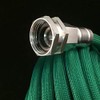 Flexon H2ZERO100CN Lightweight Fabric Garden Hose, 100 ft, Green