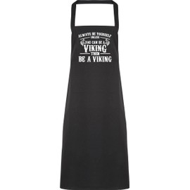 Hippowarehouse Always be yourself unless you can be a Viking Apron kitchen cooking painting DIY onesize adult