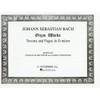 バッハ, J. S.: オルガン・トッカータとフーガニ短調 BWV 565/シャーマー社