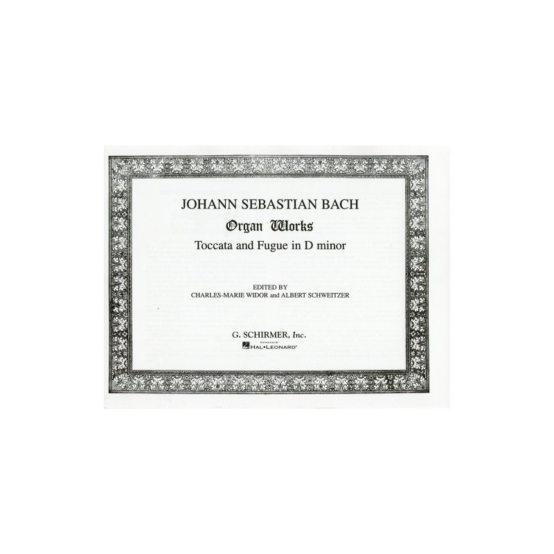 バッハ, J. S.: オルガン・トッカータとフーガニ短調 BWV 565/シャーマー社