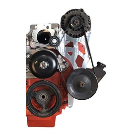 LS Alternator and Power Steering Bracket for Truck Spacing