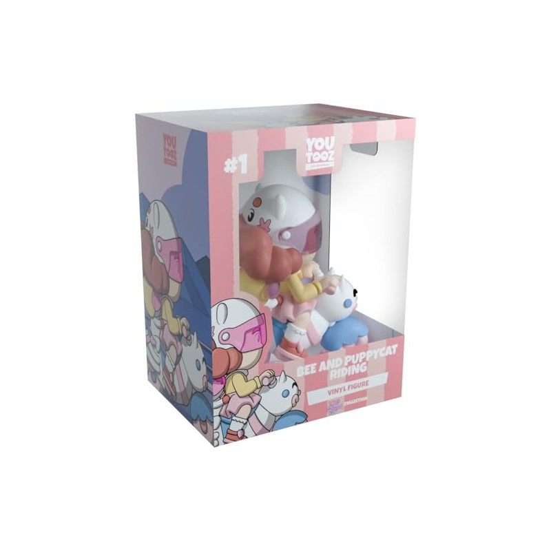 Youtooz Bee and Puppycat Bee and Puppycat Riding 4.4",