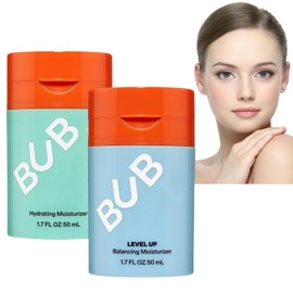 2PCS Skincare Slam Dunk Hydrating Moisturiser,Skincare Slam Dunk & Level Up Balancing Face Moisturizer,Face Moisturiser for Dry Skin,Skincare Set,Slam Dunk Moisturiser