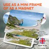 Classic Rectangle Magnet with Stand - Durdle Door Beach Dorset