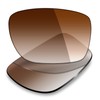 Mryok Replacement Lenses for Oakley Turbine Brown (Polarized - Brown