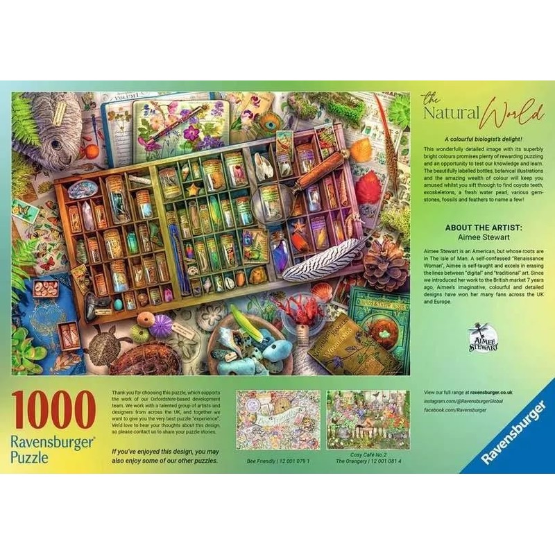 Ravensburger The Natural World 1000 Piece Jigsaw Puzzles for Adults
