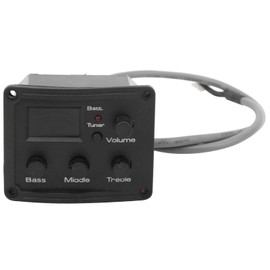 Ukulele 3 Band EQ Amplifier Equalizer Preamp Pickup with LCD Display Collecting Musical Instrument Accessories