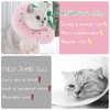ANWA Adjustable Cat Cone Collar - Soft, Cute Recovery Collar