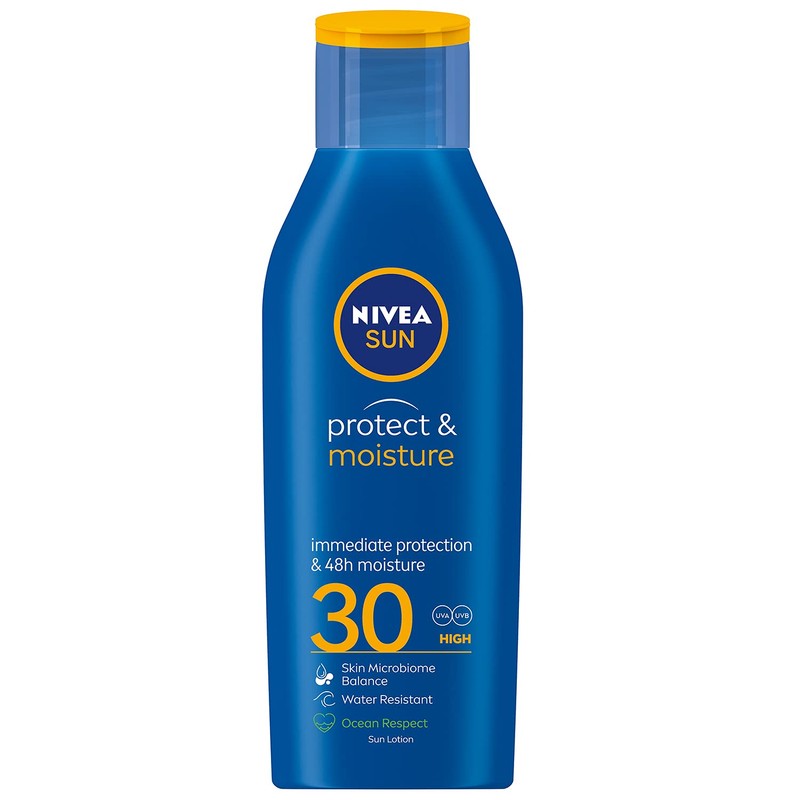 Nivea Protect & Moisture Sun Lotion SPF 30, 200 Ml