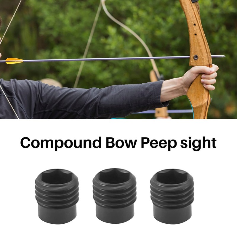 NISHZHU 37 Degree Compound Bow Peeping Case Aperture Kit Compound