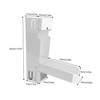 Gatuida Foldable Rain Diverter for Rainwater Collection System Water Reuse