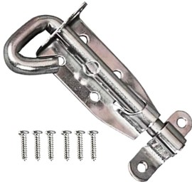 Padbolt lock Heavy Duty 3.5 Inch Sliding Door Lock Strong Durable Galvanised Security Door Bolt and Gate Lock for Shed Padlock Toolbox Garden Gate Internal Doors and Shed Accessories