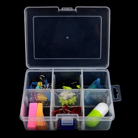 6 compartment DIY multipurpose Storage Case 3ea
