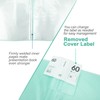 60 Pocket Portfolio Binder with Clear Sleeves 2 Pcs Binder