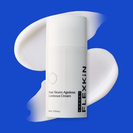 Flexkin Cream Hyalstorm Ageless Luminous Calming Glow Moisturizing Cream 80ml / 플렉스킨 크림 히알스톰 에이지리스 루미너스 진정 광채 수분 보습크림 80ml