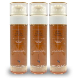 Max Clinic 맥스클리닉 클렌징 골드 캐비어 오일폼 110g 3개 무료 Max Clinic Cleansing Gold Caviar Oil Foam 110g 3 Free