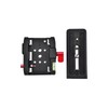 Quick Release Base Plate, Aluminium Alloy Camera Base Plate for