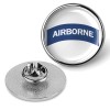 Airborne Pin Lapel Tie Tac Badge, Military Emblem Suit Shirt
