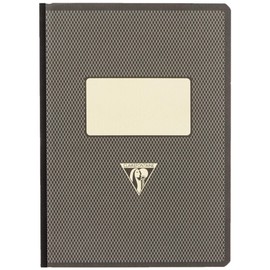 Clairefontaine 195246 °C 1951 Back to Basics Notebook, 96 Sheets Lined DIN A5 14.8 x 21 cm with Bound Cover and Soft Black Cover X 1 Single