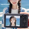 Cryfokt 5K Digital Camera, 72MP 16X Zoom Digital Cameras with