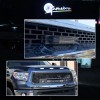APOLLOLED 3pcs Smoked White LED Grille Marker Hood Scoop Light