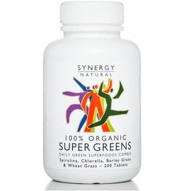 Synergy Natrural Organic Super Greens 200Tabs
