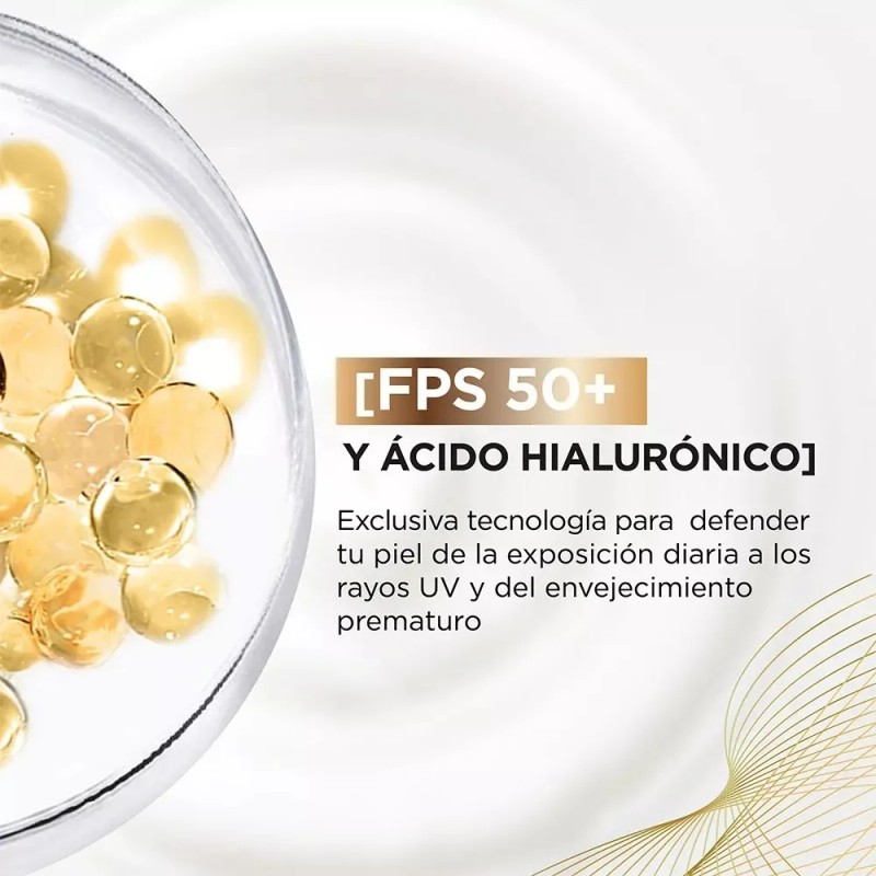 Crema Oréal París Defender Fluido Invisible Fps50 40ml