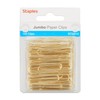 Staples Jumbo Paper Clips, Gold, 100/Pack