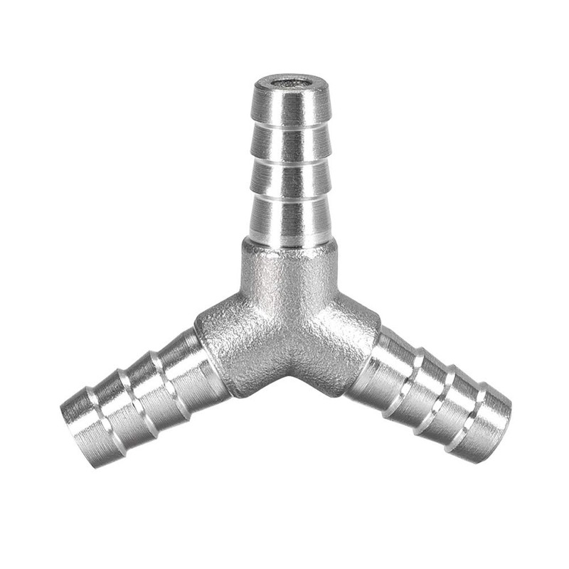 Metaland Stainless Steel 3/4" Hose Barb Y Barbed Fitting 3