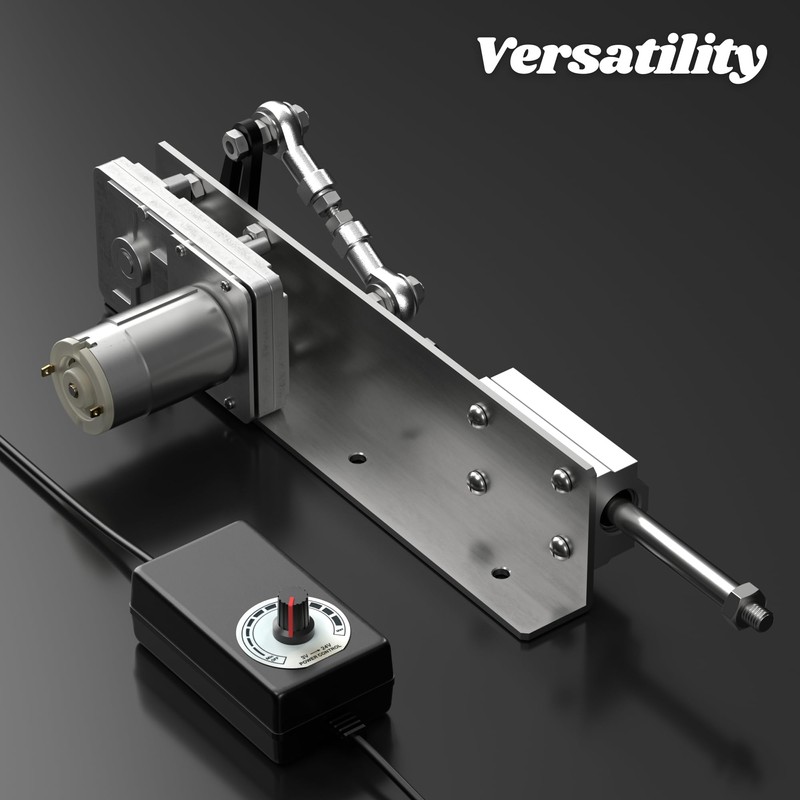 DIY Reciprocating Linear Actuator Stroke 2cm-8cm Adjustable Telescopic Motor with
