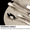 VIVANI Luxury Silverware Set, 16 Piece Premium Flatware Set with