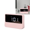 LED Mirror Alarm Clock 2 Levels Brightness Digital Alarm Clock