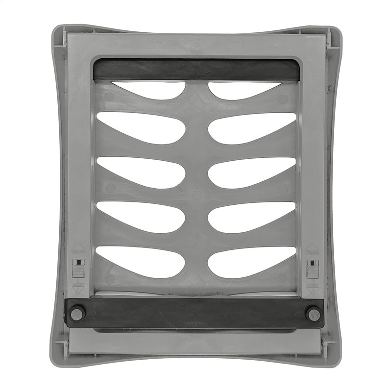 Merangue Extendable Locker Shelf, Collapsible Legs, 11.5" L x 9.5"